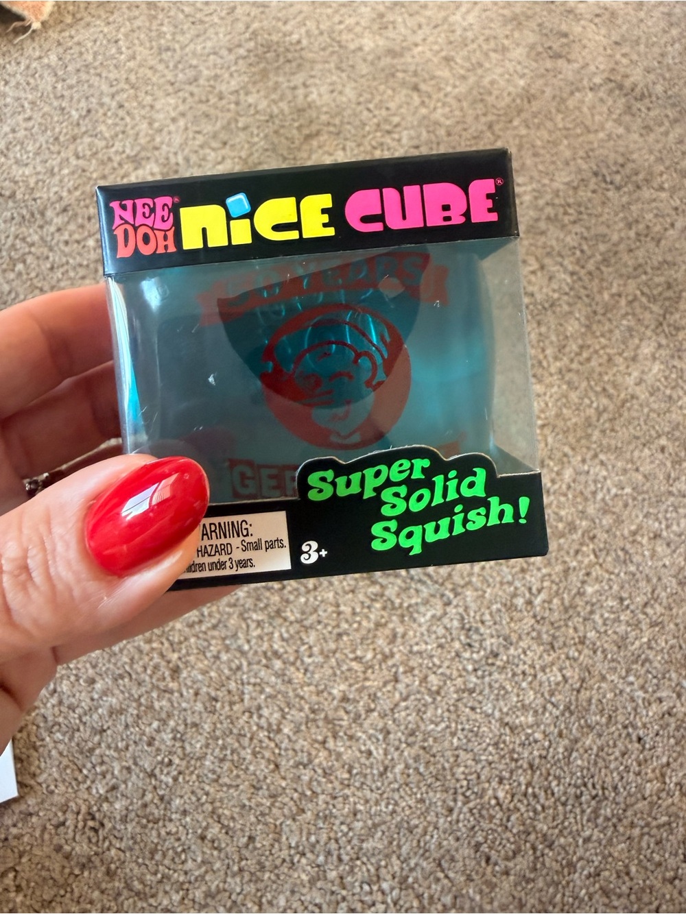 NeeDoh Gepettos 50th Anniversary Nice Cube- Blue